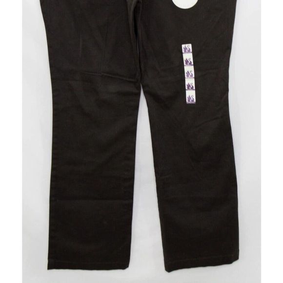 Gloria Vanderbilt “Charlene” Ultra Twill Black Capris Womens Size 6 Short NWT - Picture 7 of 13
